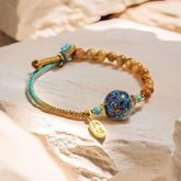 Great Lacquer · Gold Thread Sandalwood Bracelet - Cerapoet